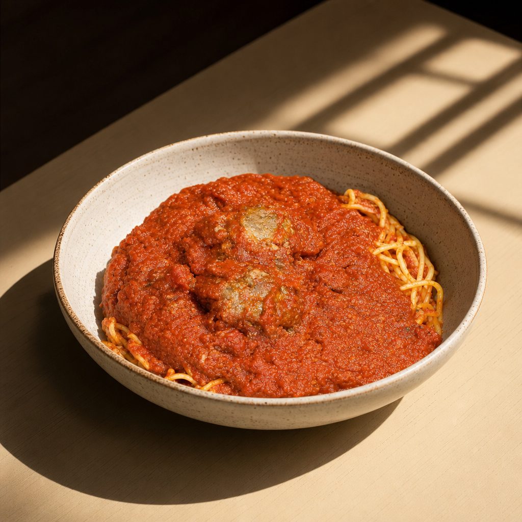 Spaghetti & Meatballs.
